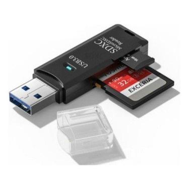 Imagem de Leitor De Cartão Usb 3.0 Adaptador Micro Sd/sdxc 5gbps - Malaysia Coll