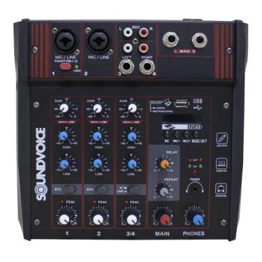 Imagem de Mesa de Som Amplificada Soundvoice MA-400