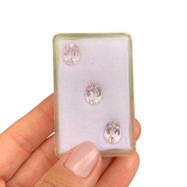 Imagem de Kunzita Rosa Oval SET 9,36ct - ENE2ESE