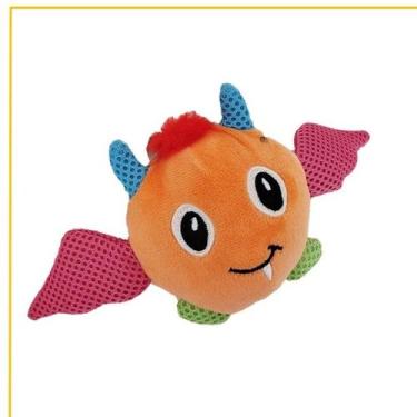 Imagem de Brinquedo Pet Cachorro Monstrinho Pelúcia Sonoro Pawise