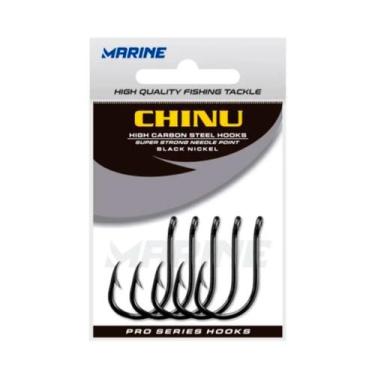 Imagem de Anzol Chinu Black Marine Sports n04 Cartela com 50 Unidades