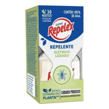 Imagem de Repelente Líq Elétrico 30 Noites Repelex 40ml Refil