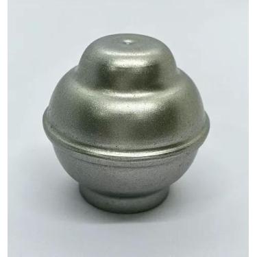 Imagem de Ponteira Bola Oca P/ Cortinas Tubo/varão Cromado 19mm (par) - KAZA104 