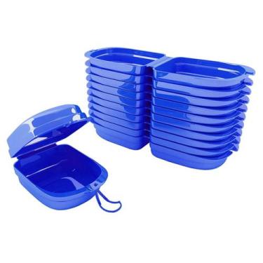 Imagem de Caixa para Aparelho Ortodôntico Azul (C/10 Unds) - Lysanda