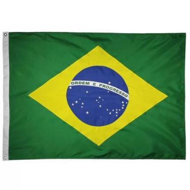 Imagem de Bandeira Oficial do Brasil 128 x 90 cm - 2 panos - MyFlag
