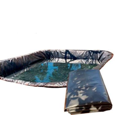 Imagem de Lona Manta Geomembrana Pead 0,5 Mm P/ Tanques Lagos Peixes 10 x 10 - B