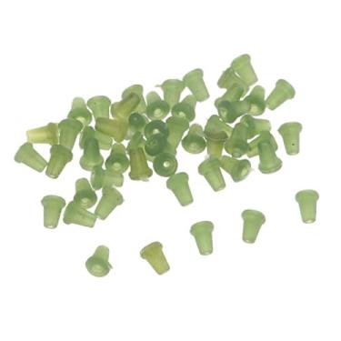 Imagem de Tongina 50 Unidades de Borracha Sino Gancho de Peixe Brinco Costas Rolhas Brinco Porcas Embreagens