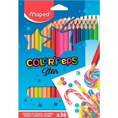 Imagem de Lápis de Cor Color Peps C/ 36 Cores - Maped