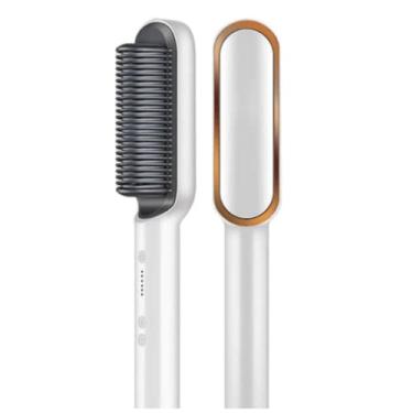 Imagem de Escova Alisadora Elétrica Ceramic Bivolt c/Temperatura Cor:Branco