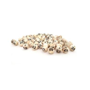 Imagem de Jogo de Bolas Nº 1 Para Bingo De 1 a 75 Letradas E Numeradas