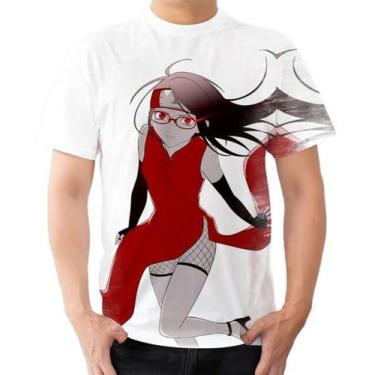 Imagem de Camisa Camiseta Personalizada Sarada,Boruto,Naruto 4 - Estilo Kraken