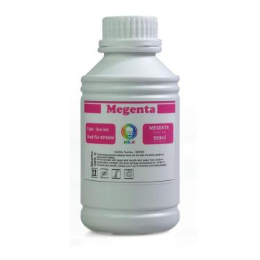 Imagem de Tinta Dye Ink Para Impressora Epson - Magenta 500Ml