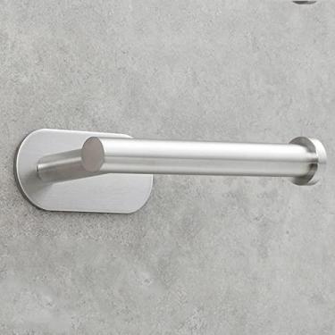 Imagem de Gancho de toalha de roupão de banho autoadesivo sem perfuração, gancho de toalha para roupas de banheiro, gancho de casaco, acessórios de cozinha, escova