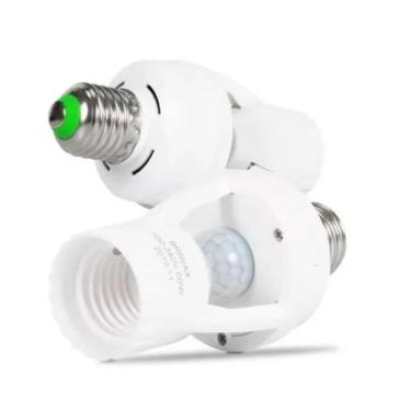 Imagem de Sensor De Presença Com Fotocélula Para Lâmpada Soquete E27 - Eletro E