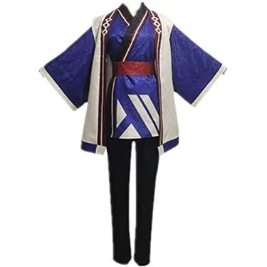 Imagem de Fantasia cosplay Cos Amagi Hiiro Amagi Rinne para Halloween, Natal, Carnaval, Ano Novo, Masculino, grande, Tamanho �nico