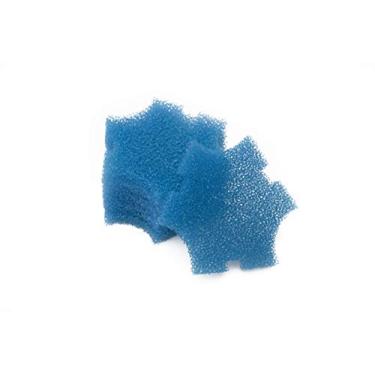 Imagem de LTWHOME Filtro de espuma grossa de substituição azul adequado para Oase SwimSkim 25 Skimmer de lago flutuante (pacote com 6 peças)