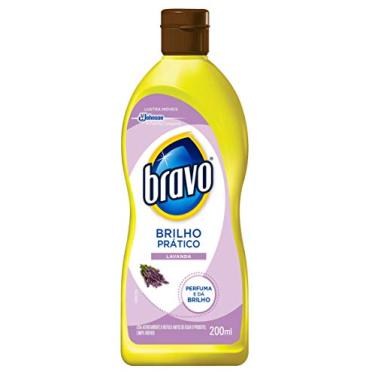 Imagem de Bravo Lustra Móveis Brilho Prático Lavanda 200ml