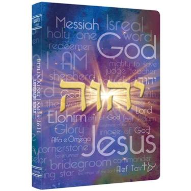 Imagem de Biblia King James 1611 - Ultrafina Lettering Bible Habraica