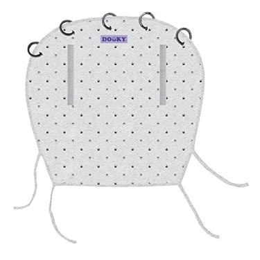 Imagem de Capa Universal Para Carrinho Coroas Cinza Claro - Dooky