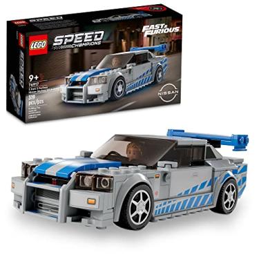 Imagem de LEGO Speed Champions Nissan Skyline GT-R (R34) de 2 Fast 2 Furious 76917 (319 Peças)