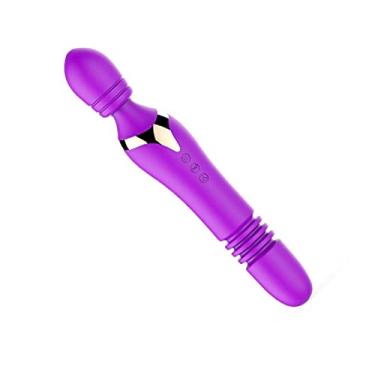 Imagem de Vibrador Aquecimento Inteligente Telescópico Masturbador Feminino Ponto G Clitóris Brinquedos Sexuais Zatla Shop (Roxo)