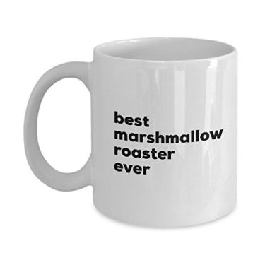 Imagem de Caneca Marshmallow Roaster – Melhor xícara de café Marshmallow Roaster Ever – Ideia de presente inovadora – Presentes de fogueira – Presente divertido de aniversário e Natal – Acampamento