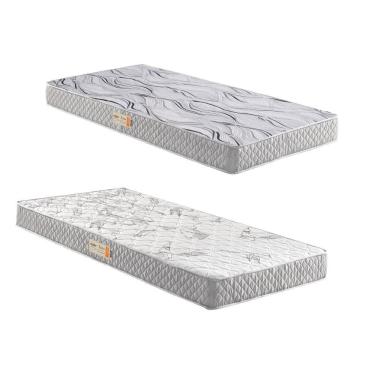 Imagem de Kit 2 Colchões Solteiro Ecoline D-20 78x188x12 / D-23 88x188x14