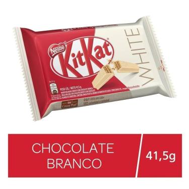 Imagem de Chocolate Kit Kat 4F Branco 41.5g 24 Unidade - Nestlé