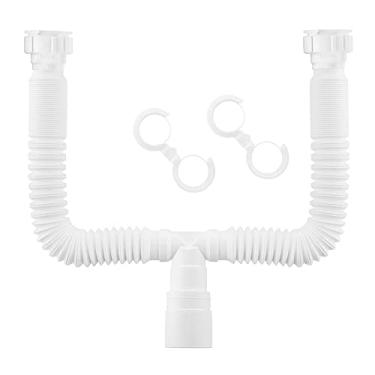 Imagem de Docol Sifão Extensível Universal Duplo Polipropileno - Cod.Novo: 90012318026 Cod.Antigo: 01231826