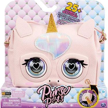 Imagem de Purse Pets Glamicorn Interactive, mais de 25 sons, brinquedos para meninas, maiores de 5 anos, lista de brinquedos natalinos de 2021
