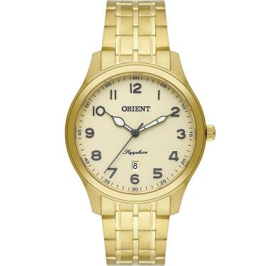 Imagem de Relógio ORIENT masculino analógico dourado MGSS1260 C2KX