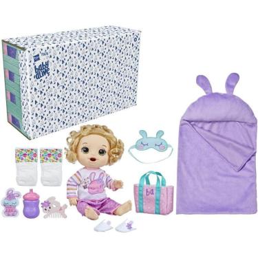 Imagem de Boneca Baby Alive Hasbro Pijama Coelhinha com Acessórios