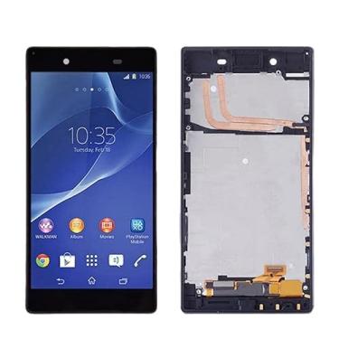 Imagem de SHOWGOOD 13.2 cm LCD para Sony Xperia Z5 E6603 E6633 E6653 E6683 E6683 Tela LCD sensível ao toque com moldura de substituição digitalizador (com moldura preta 1SIM)