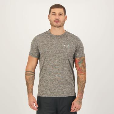Imagem de Camiseta Oakley Ellipse Sports Cinza Claro-Masculino