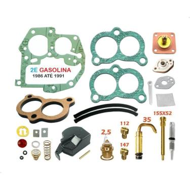 Imagem de Kit Carburador+ Gicle Monza 1.8 2.0 86/91 Gasolina Brosol 2E