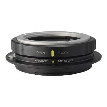 Imagem de XPIMAGE Anel adaptador de montagem de lente compatível com lente Minolta MD MC para câmera Fujifilm GFX GFX50 GFX100