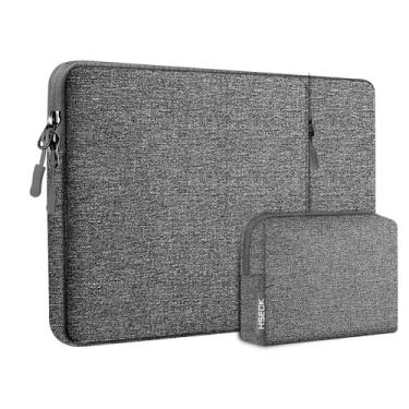 Imagem de Hseok Capa para laptop de 13,3 e 14 polegadas com capa adicional compatível com MacBook Pro de 14 polegadas M4/M3/M2/M1 todos os modelos de Mac Air/Pro de 13,3 polegadas, XPS 13 14 e mais notebooks de