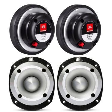 Imagem de Kit 2 Driver JBL D305 75 Watts Rms + 2 Super Tweeter JBL ST400 Trio 150 Watts Rms