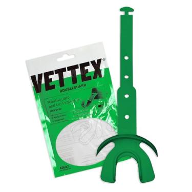 Imagem de Markwort Protetor bucal Vettex Doubleguard com proteção labial – adulto, Kelly Green, modelo: AC25-K
