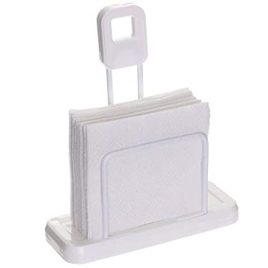 Imagem de Porta Guardanapos, Metaltru, Branco com Branco