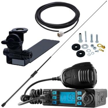 Imagem de Rádio Px 80 Canais Mini Argentina Black 1,08m Carroceria Caminhonete P