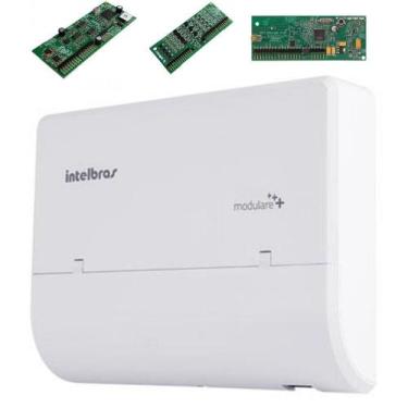Imagem de Central PABX Modulare Mais Com Placas 2x8+5 Ramais Sem Fio - Intelbras