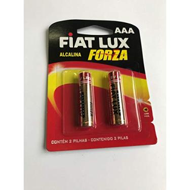 Imagem de Pilhas Alcalinas Modelo Aaa Forza Da Fiat Lux.Pacote com 2 Unidades, Lacradas.
