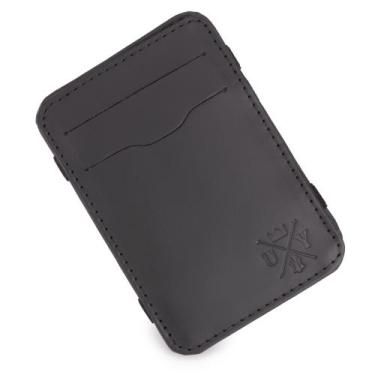 Imagem de Carteira Mágica Xadrez Em Couro Espaço Para Notas Cartões Envio Imedia