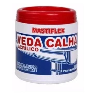 Imagem de KIT 2 Cola Sela Calha Cinza 500 Gramas Mastiflex - CARFLEX