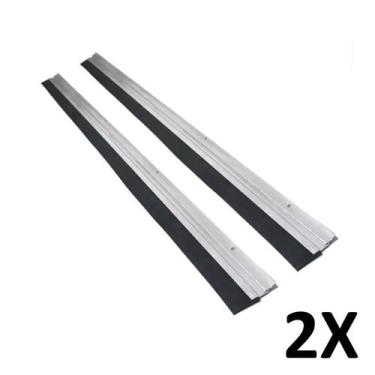 Imagem de Kit 2 Rodo Vedador De Porta Em Aluminio 80cm - Belo Horizonte