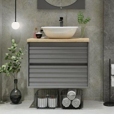 Imagem de Gabinete para Banheiro 70cm Jade - Darabas Agardi