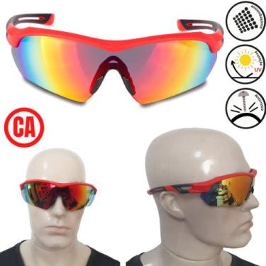 Imagem de Oculos Beach Tennis Sol Esportivo Uv Ciclismo Corrida Volei Caminhada 