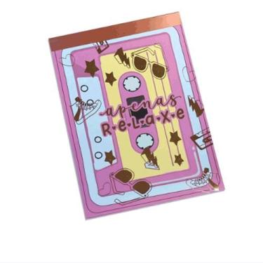 Imagem de Bloco 40 fls candy 75 grs apenas relaxe merci 768, 3