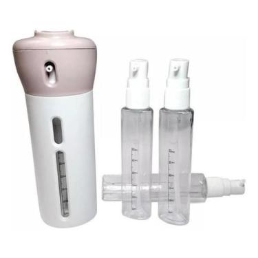 Imagem de Dispenser Portátil De Viagem Para Shampoo Creme Sabonete - Nao Informa